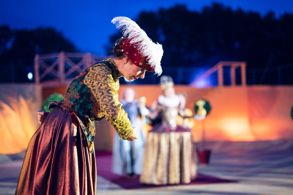 Szenenbild Vom Fischer und seiner Frau Freilichttheater Varel